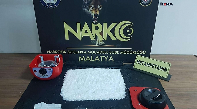 Malatya'da uyuşturucu ticaretinden 3 tutuklama
