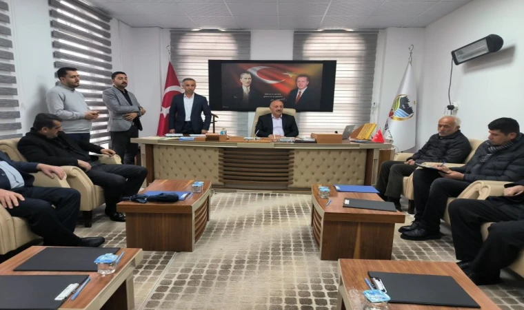 Doğanşehir'de Mart ayı meclis toplantısı yapıldı