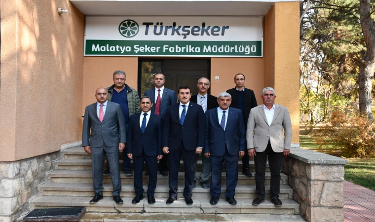Tüfenkci: "Malatya Şeker Fabrikası kent ekonomisine önemli katkı sağlıyor"