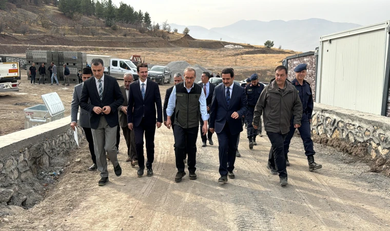 Vali Seddar Yavuz, yeni hayvan barınağı projesini inceledi