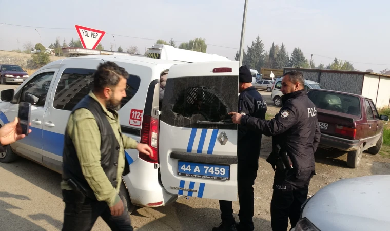 “Malatya’da Film Sahnelerini Aratmayan Nefes Kesen Kovalamaca”