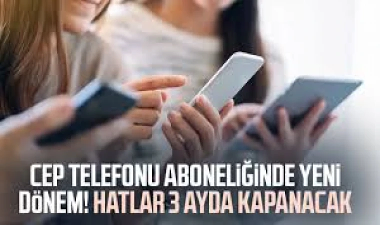 TBMM’den Cep Telefonu Aboneliklerine Yeni Düzenleme