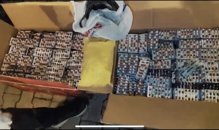 23 İlde Uyuşturucu Operasyonu: 6 Milyon Hap Ele Geçirildi