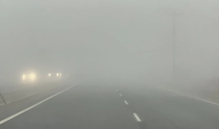 Malatya’da yoğun sis etkili oluyor, görüş mesafesi 20 metreye kadar düştü