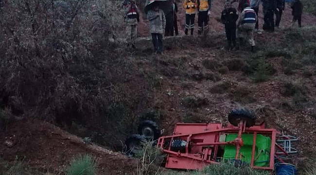 Malatya'da çapa motoru kaza yaptı: Bir ölü bir yaralı 
