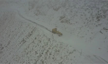 Malatya’da kar yağışı nedeniyle kapanan yollar açıldı
