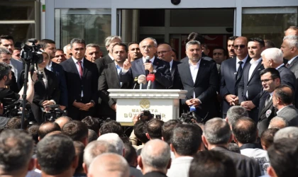 Malatya Büyükşehir Belediyesinde devir teslim töreni