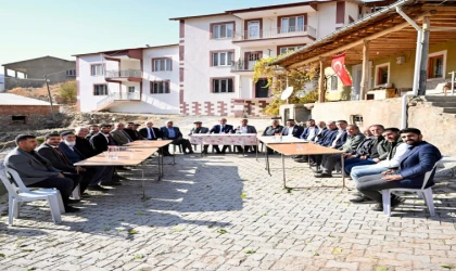 Başkan Geçit, Porga bölgesinde kırsal yatırımları yerinde inceledi