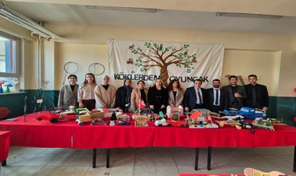 Doğanşehir’de Geleneksel Oyuncakları Yaşatan Proje: “Köklerden Oyuncak”