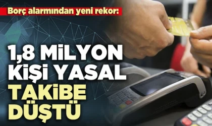 2025’in İlk 10 Ayında 1,8 Milyon Kişi Yasal Takibe Düştü