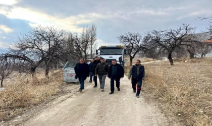 Başkan Ulutaş'tan kırsal mahallelerde saha incelemesi