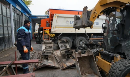Battalgazi Belediyesi karla mücadele için teyakkuza geçti