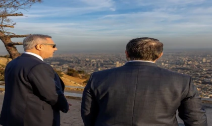 Hakan Fidan, Kasyun Dağı’ndan Şam’ı İzledi