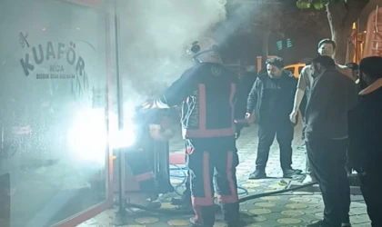 “Malatya’da İş Yerinde Çıkan Yangın Korkuttu”