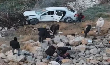 Malatya'da otomobil köprüden uçtu: 1 ölü, 2 yaralı