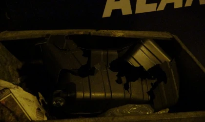 Malatya'da şüpheli valiz fünye ile patlatıldı