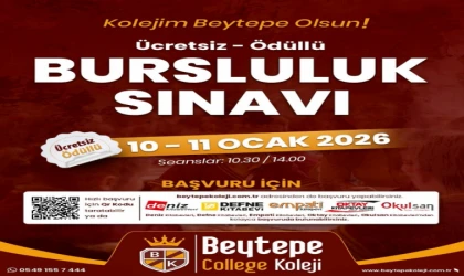 Beytepe Koleji, 2026 Bursluluk Sınavı ile Öğrencilere Fırsat Sunuyor