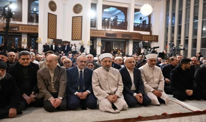 Malatya'da Miraç Kandili dualarla idrak edildi