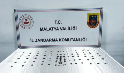 Malatya’da tarihi eser operasyonu