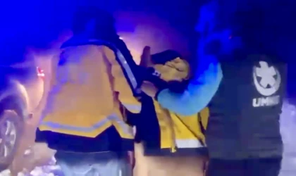 Porga'da Kar Yağışı Nedeniyle Mahsur Kalan Hasta Kurtarıldı