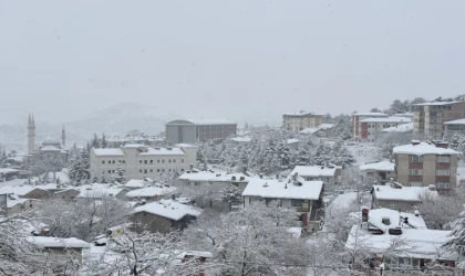 'Sakin şehir' Arapgir beyaza büründü
