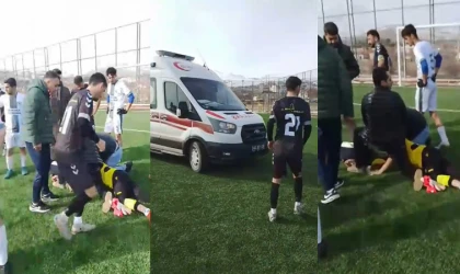 Amatör Lig Maçında Kalecinin Dili Boğazına Kaçtı