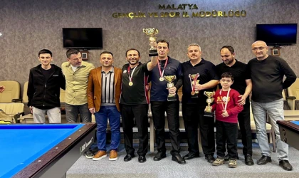 Bilardo Üç Band İl Şampiyonası Yapıldı