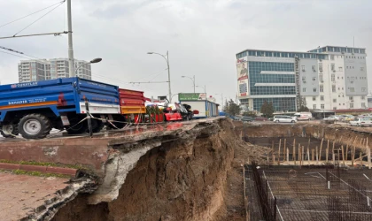 Salköprü Mahallesi’nde Yerinde Dönüşüm İnşaatında Çökme