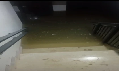 TOKİ 2. Etap’ta Bodrum Katları Su Bastı, Vatandaşlar Tepkili