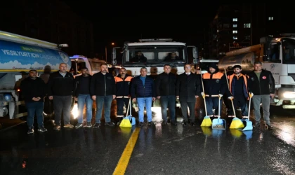 Yeşilyurt’ta Bayram Öncesi Temizlik Seferberliği Hız Kazandı