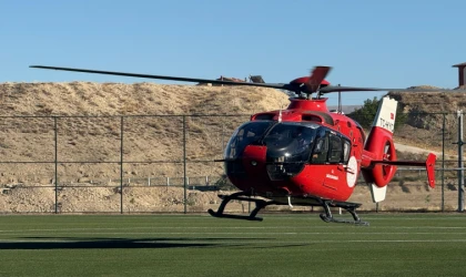 Ambulans Helikopter Can Kurtarmaya Devam Ediyor