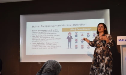 Malatya’da Bahar Alerjisi Konferansı Düzenlendi