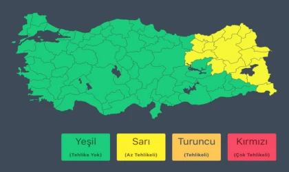 Meteoroloji Uyardı: Doğu’da Kuvvetli Yağış, Fırtına Ve Çığ Riski Alarmı