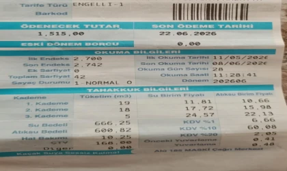 Özalper Mahallesi Sakinlerinden Yüksek Su Faturalarına Tepki