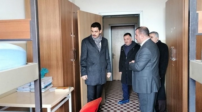 Kaymakamdan Okul Denetimi