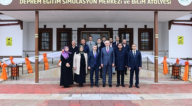 Milletvekili Kâhtalı Deprem Eğitim Simülasyon Merkezini Gezdi