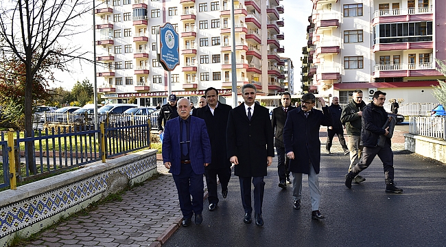 Vali Baruş’tan İnönü ve İlyas Mahalle Muhtarlarına Ziyaret