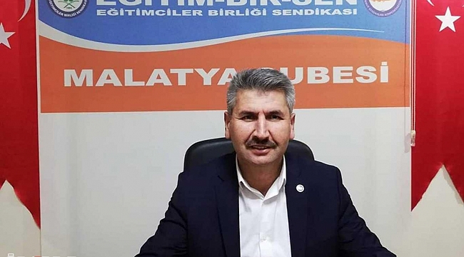 Eğitim-Birsen Malatya Şube Başkanından üyelerine 65 yaş üzeri yaşlılara yardım çağrısı