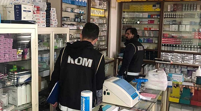 Malatya'da medikal denetimlerinde faturasız tıbbi malzeme ele geçirildi
