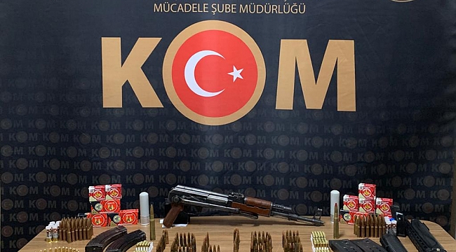SİLAH KAÇAKÇILIĞI VE GASP ŞÜPHELİLERİNE YÖNELİK YAPILAN OPERASYON
