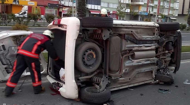 Malatya'da trafik kazası: Bir yaralı