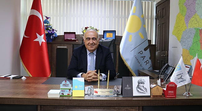 İyi parti Malatya il başkanı Süleyman Sarıbaş bayram mesajı
