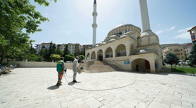Malatya'da uzun bir aranın ardından cemaatle buluşacak camilerde temizlik seferberliği