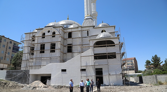 BATTALGAZİ ALACAKAPI MERKEZ CAMİ İBADETE AÇILMAK İÇİN GÜN SAYIYOR