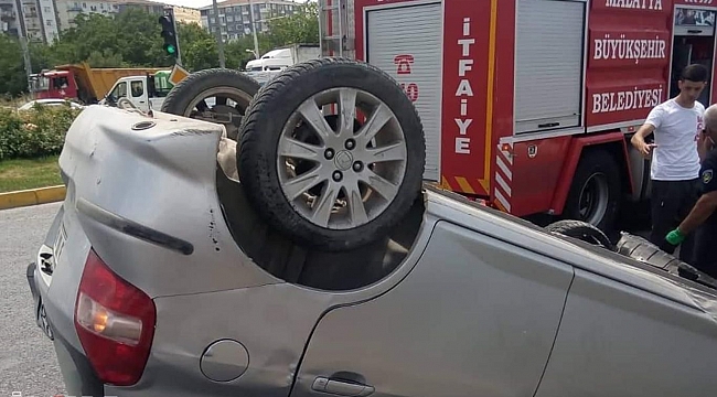 Malatya'da trafik kazasında 4 kişi yaralandı