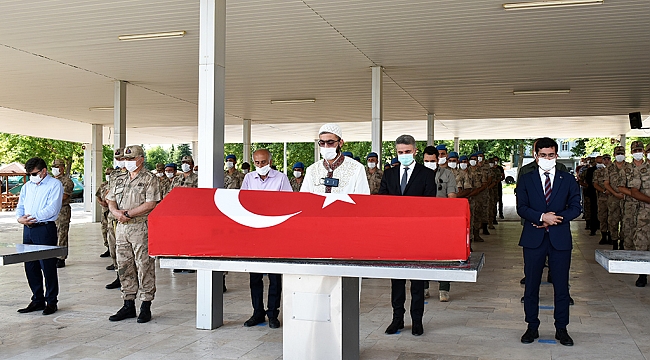 Uzman Çavuş İbrahim Can Yılmaz Dualarla Ebedi Hayata Uğurlandı