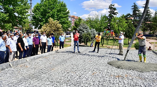 ‘YEŞİLTEPE SOSYAL TESİSLERİ VE HALI SAHA’ PROJESİNİN TEMEL ATMA TÖRENİ GERÇEKLEŞTİ