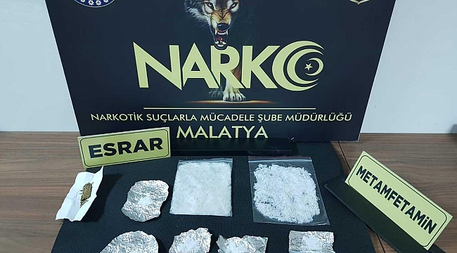 Malatya'da uyuşturucu ticaretinden bir kişi tutuklandı