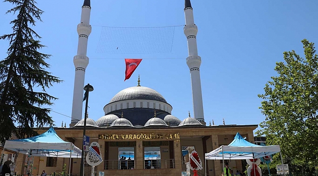 Malatya'nın en büyük camii dualarla ibadete açıldı