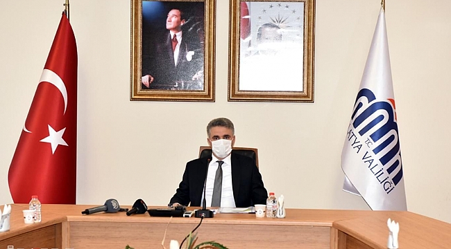 Malatya Valisi Baruş: "Günde ortalama 100'e yakın yeni vaka görülüyor"